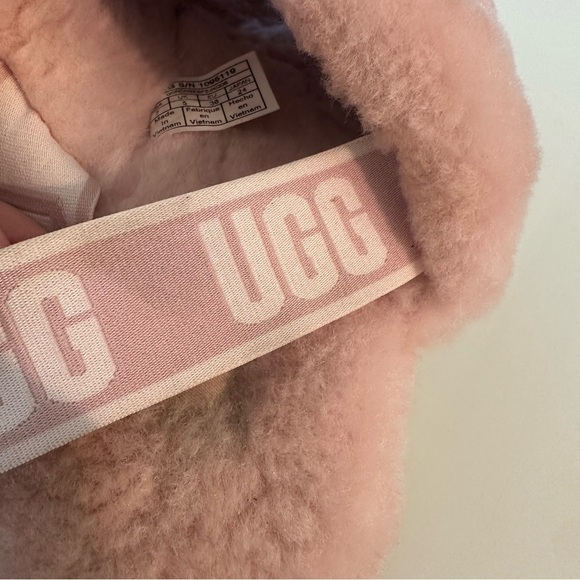 UGG Fluff Yeah Slide Slipper Blush Pink Size 7 - Picture 4 of 7